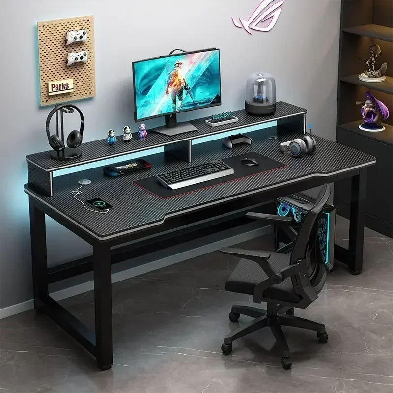 Small Carbon Fiber Computer Desk for Office Easy To Clean Household Gaming Desks Creative Convenient Design Desk for Living Room