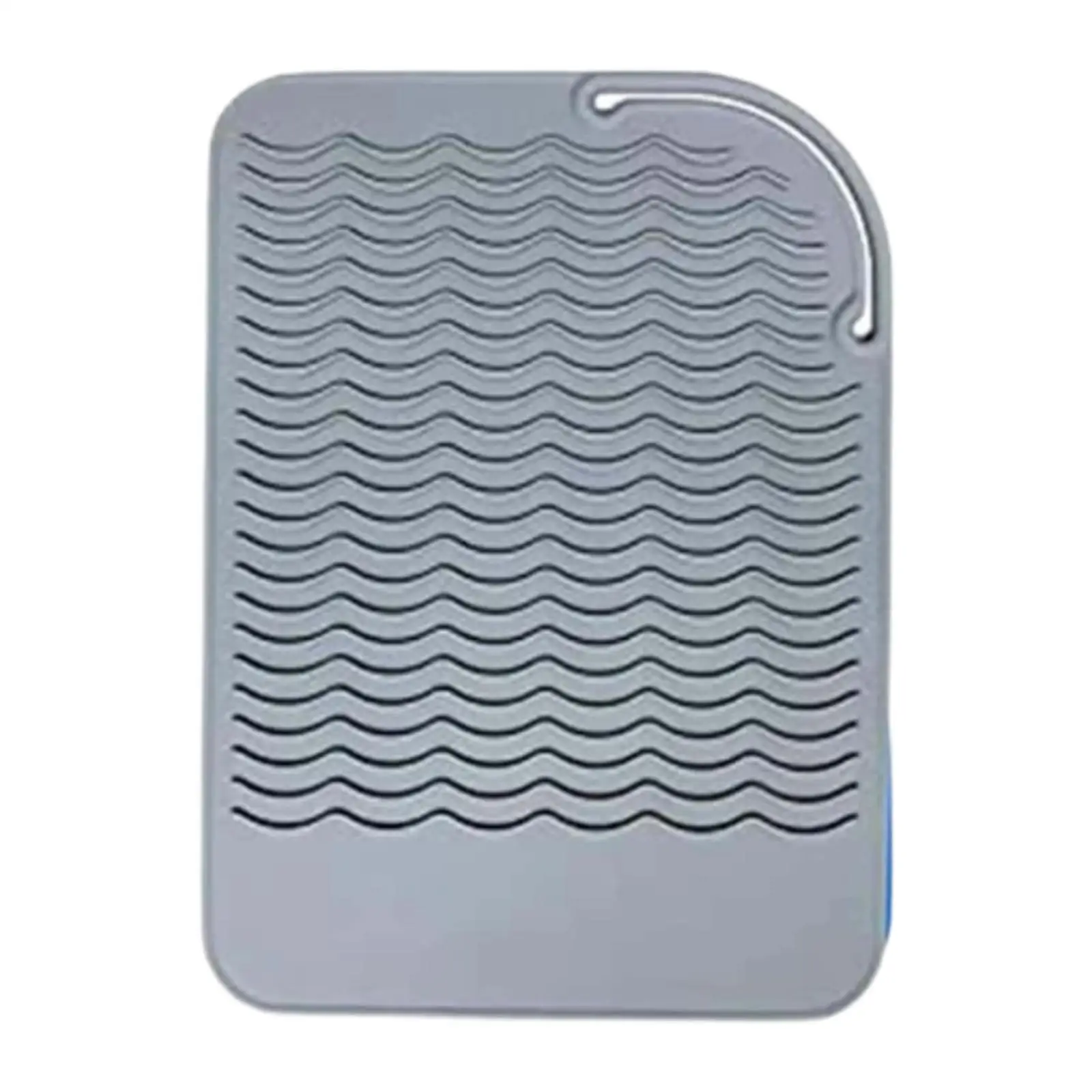 وسادة حرارية محمولة مقاومة للحرارة لفرد الشعر ، حامل حديد تجعيد