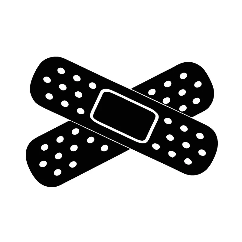 Autocollants de voiture amusants en PVC, bande croisée personnalisée, autocollants universels imperméables pour fenêtre de voiture, accessoires de décoration extérieure de voiture