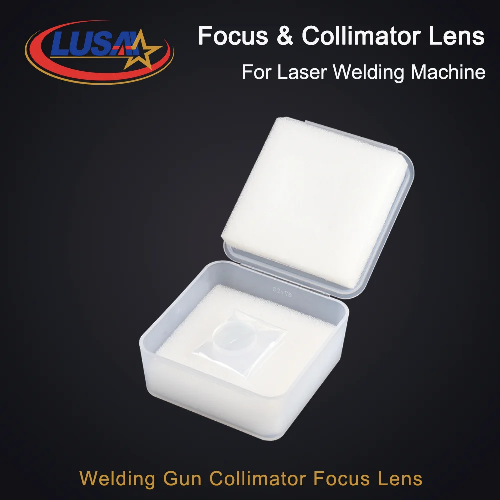 LUSAI D16/D20 Laser Cleaning Focus Lens/Collimator Lens For Laser Welding Cleaning Machine KRD/QILIN/RELFAR/SUP21C/RAYTOOLS/WSX