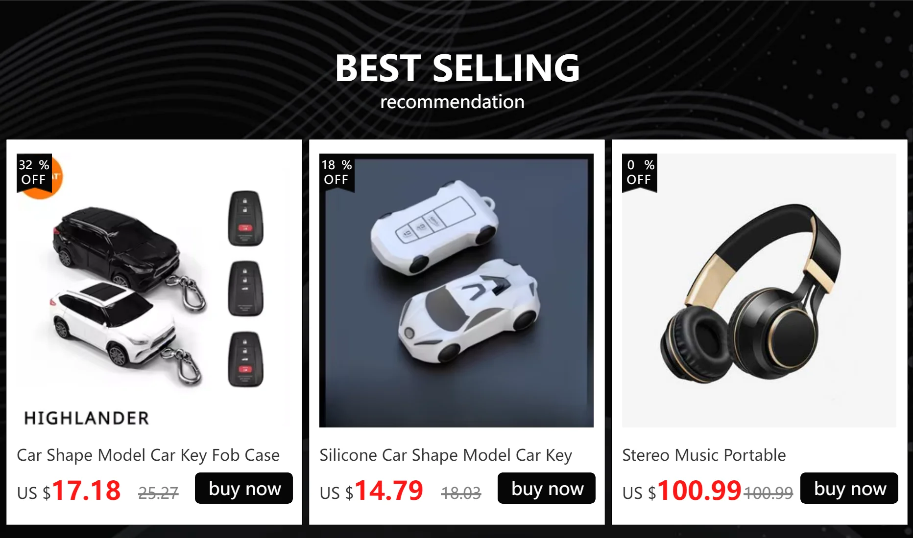 Autoschlüssel-Schutzhülle in Form eines Autos für Toyota C-HR CHR SUV Smart Remote Key, Autoschlüssel-Schutzhülle, Geschenk für CHR – Detail 1