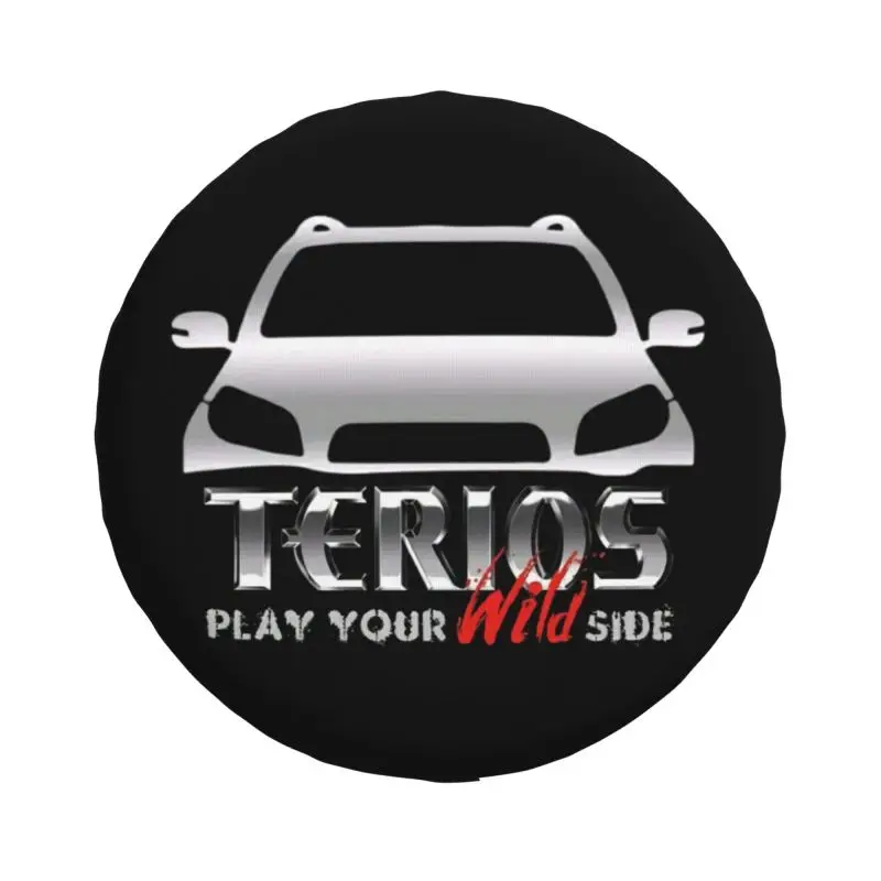 Custom Print Terios Tire Cover 4WD 4x4 SUV Spare Wheel Protector for Honda CRV 14\