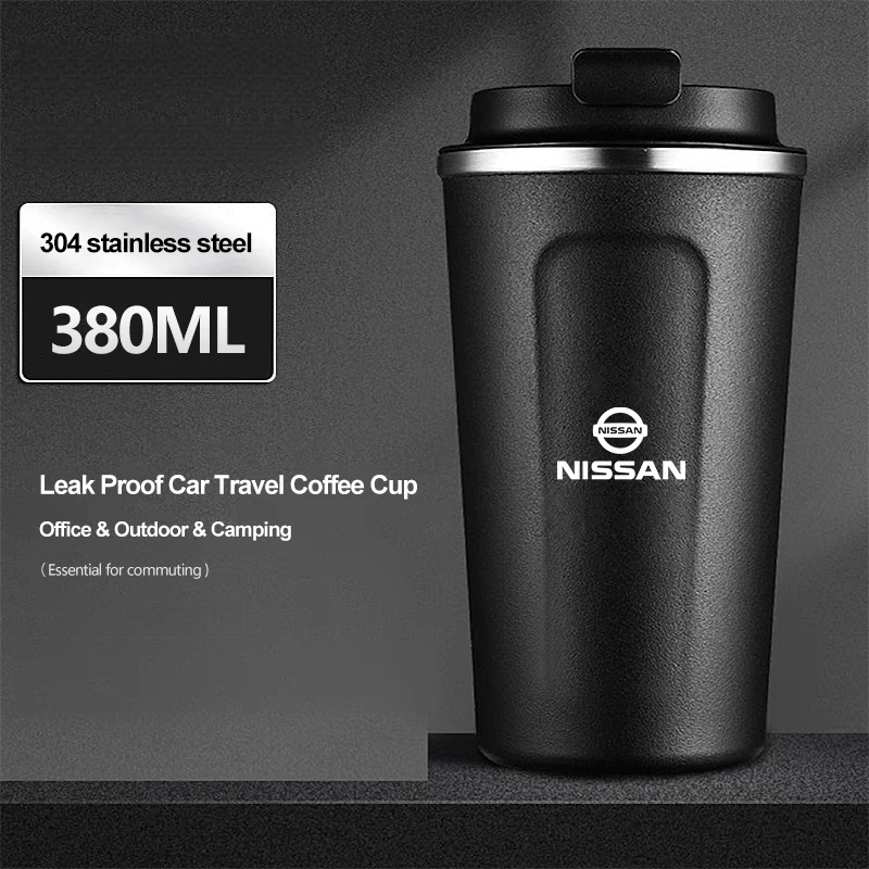 Coffee Cup Stainless Steel Car Thermos Water Bottle Travel Mug For Nissan  Sylphy N7 Teana Qashqai Note J10 J11 Navara Juke Tiida - AliExpress 34