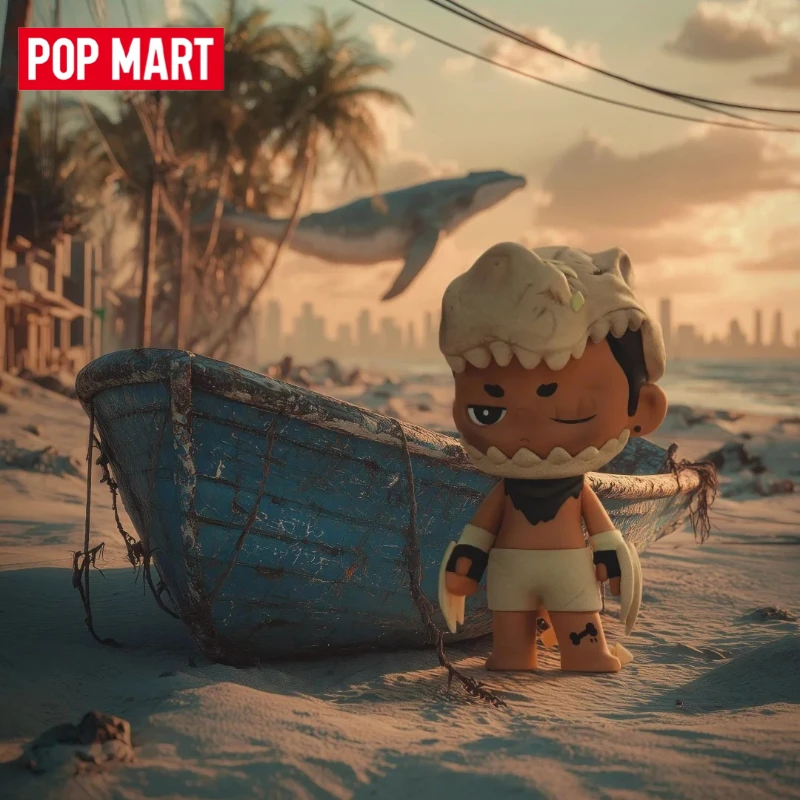 

Genuine POPMART KUBO Sunset City Series Blind Box Orange Dusk Ambience Wasteland Aesthetics Post-apocalyptic Fairy Tale