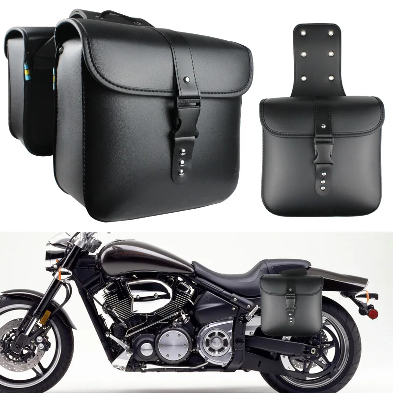 

Harley motorcycle modified motorcycle side bag, hanging bag, side box, side bag tool bag, motorcycle saddle bag