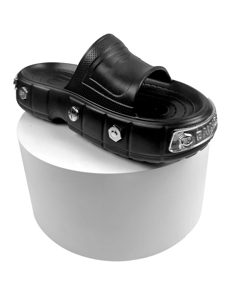 Women's Punk Slippers Unisex Sandals Platform Slipper Chunky Casual Shoes For Men Summer Couple Slide Flip Flops Plus Size 36-45