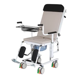 High quality multifunctional 180 degree lying flat patient and disability transfer machine transfer chair Shift chair