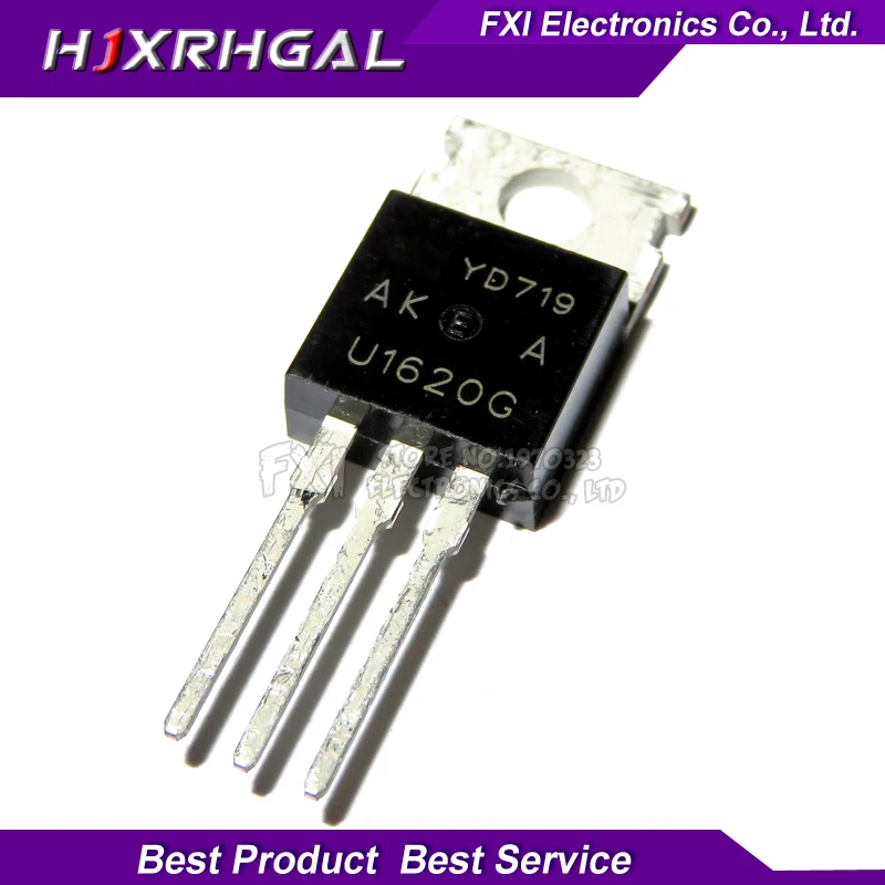 10PCS MUR1620CTG TO220 MUR1620CT TO-220 MUR1620 1620CTG Fast Recovery Rectifiers Transistor new original