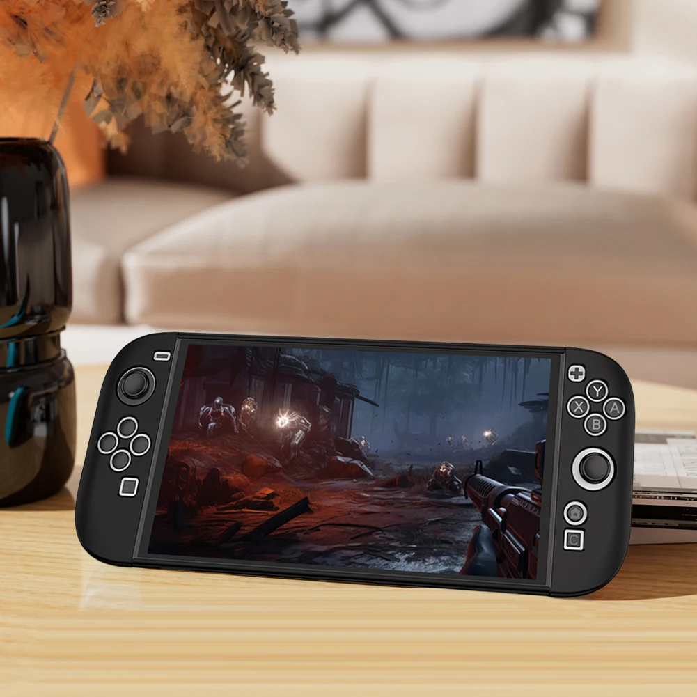 Custodia in TPU per Nintendo per Switch 2 Console Maniglia ergonomica Grip Cover Custodia in pelle antiurto Custodia protettiva in TPU antiscivolo