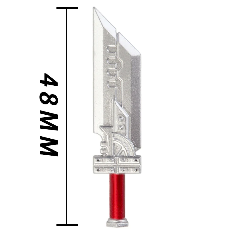 Koruit Mediaeval Times Weapons For 4cm Mini Dolls Cloud Thano Sword Scepter MOC Building Blocks Brick Toys For Children