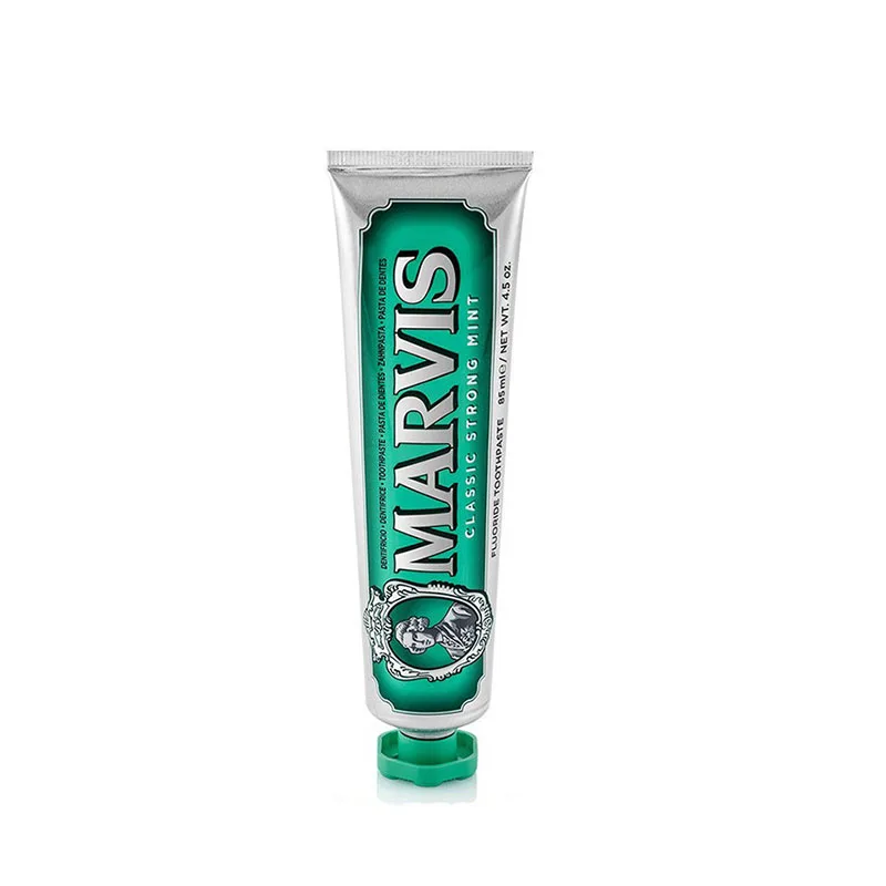 Marvis Whitening Healtmint Verfrissende Adem Tandpasta Italië Origineel 75ml Verwijdert Rookvlekken Vergeling Tandpasta Tanden Witter