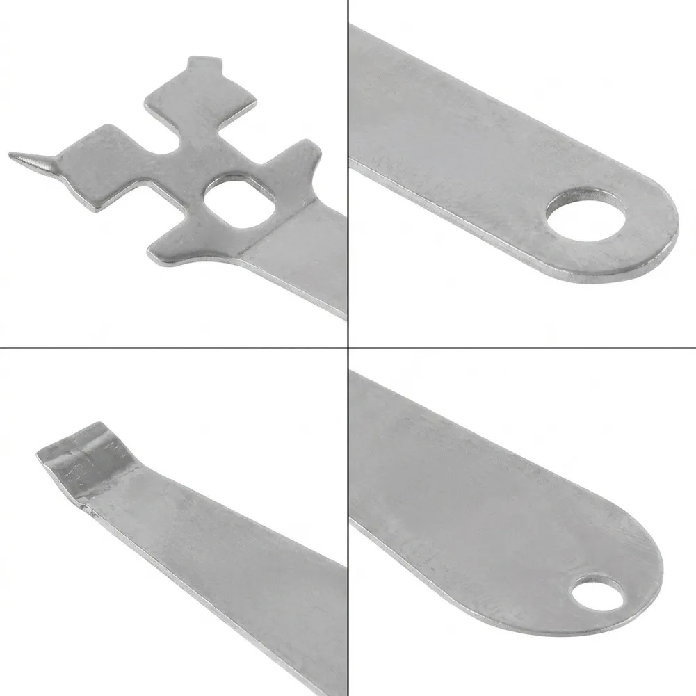2 Piece Stainless Steel Puck Remover Set for Espresso Portafilters Easy Installation No Tools Required Lightweight 11.6 5 2 cm