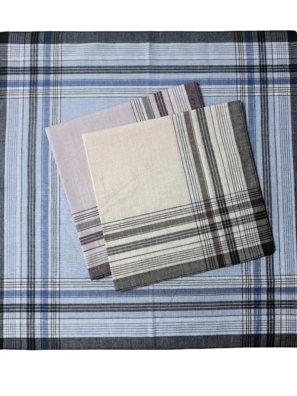3–18 Stück Vintage-Taschentücher aus Satin-Baumwolle, 38 cm, klassische, weiche, schweißableitende, dünne Version für Heimdekoration und Geschenk für ältere Menschen – Detail 3