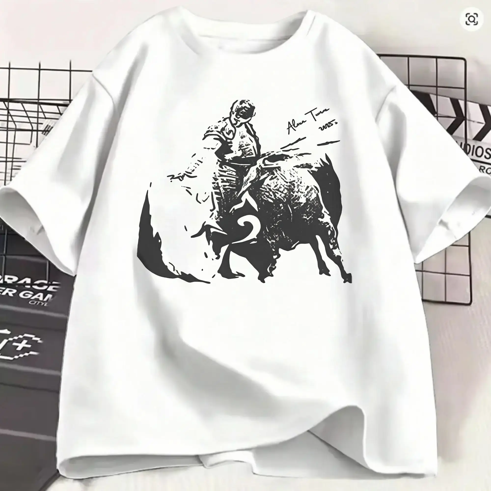 Morante De La Puebla 100% Cotton T-Shirt For Men Summer Matador Vintage T Shirts O Neck Harajuku Tee Shirt Oversized Design Tops