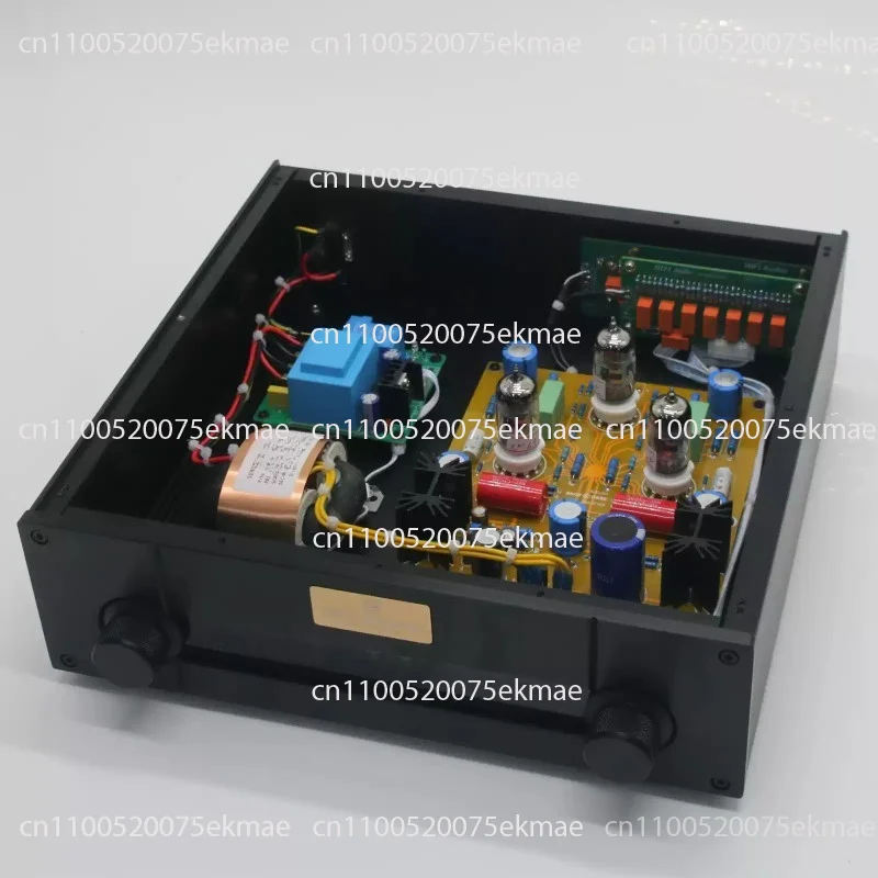 M7 Vacuum Tube Preamp with Remote Control 4 Channels Audio Input Home Theater Bile Front Stage Machine Volume