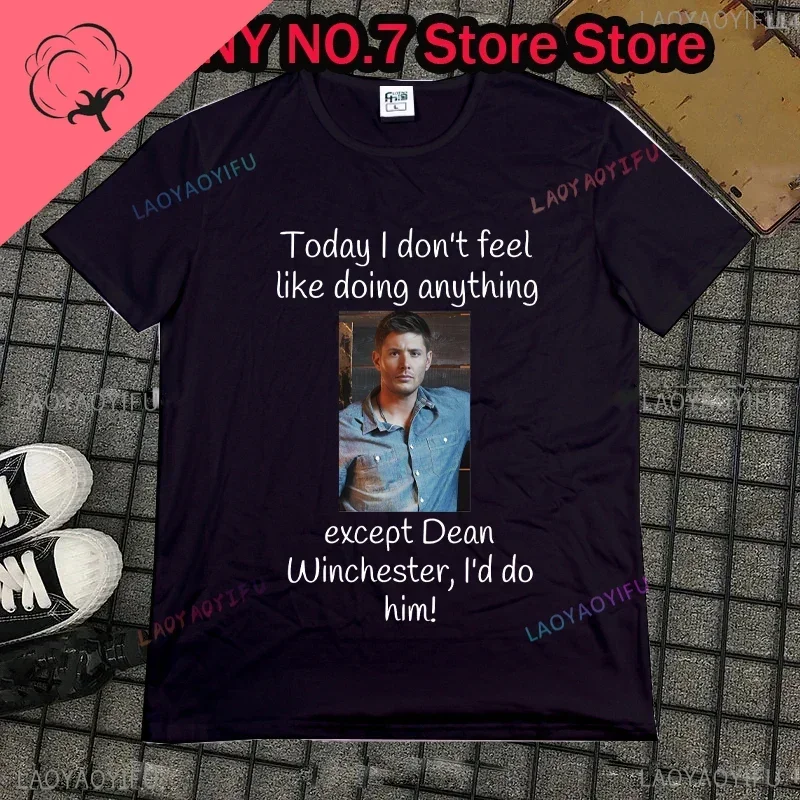 Gift for Dean Winchester Fans Gift for Supernatural Fans Dean Winchester Dean Wincester T-shirt Supernatural I'd Do Hem S