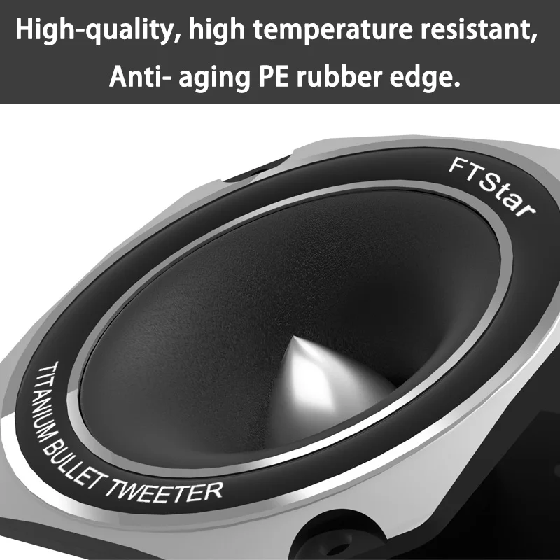 3 inch Car Speakers 800W Auto Door Audio Subwoofer High Quality Full Range Frequency Speaker Titanium Bullet Tweeter