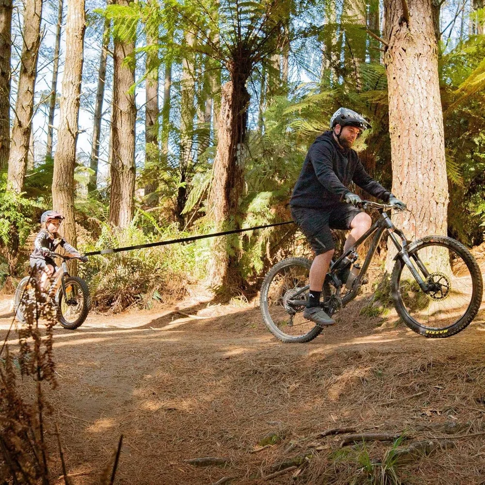 مسدس ركوب الأطفال - حبل سحب MTB - حبل سحب سريع التركيب - سلك بنجي مطاطي لدراجة الأطفال خلف المرفق |   متوافق مع