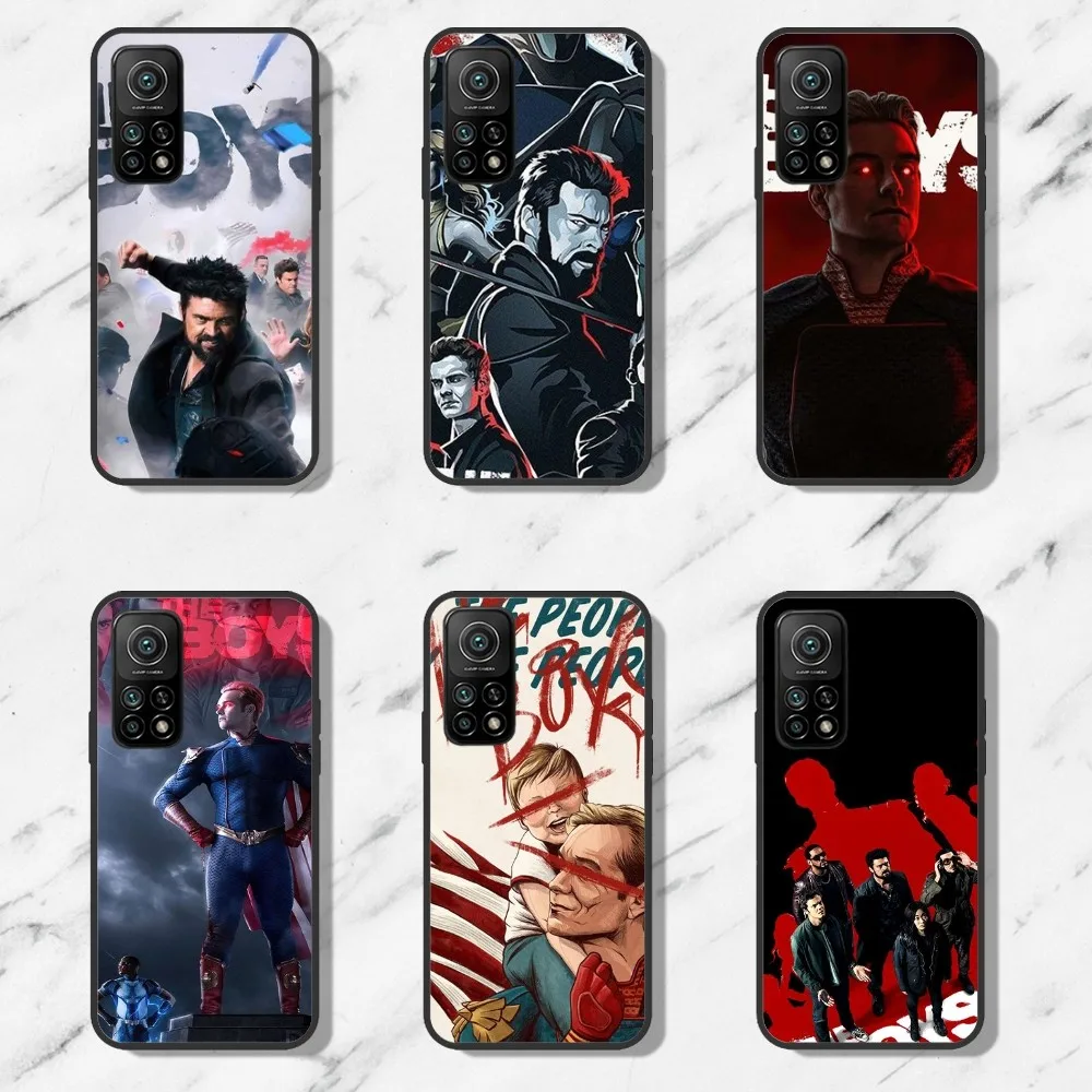 T-The B-Boys TV Phone Case For Xiaomi 12U 12pro Redmi 6 6A 7 7A K40pro Note8 Note9 Black Shell