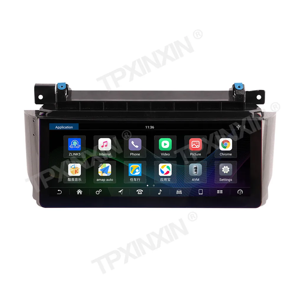 

12,3-дюймовый автомобильный радиоприемник Android 13 для Land Rover Range Rover V8 2006-2012, беспроводной CarPlay, автомобильный стерео мультимедийный плеер, головное устройство