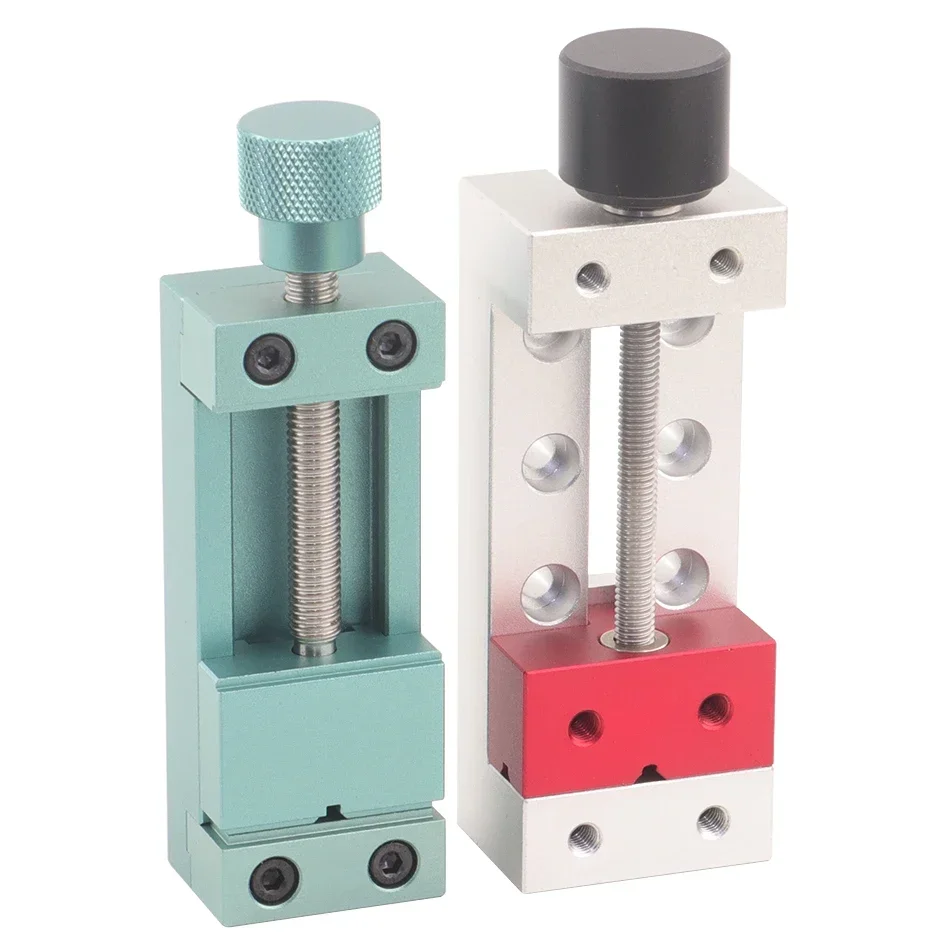 Precision Mini Vise Engraving Machine CNC Drilling Machine Small Welding Table All Aluminum Operation Manual Table Clamp