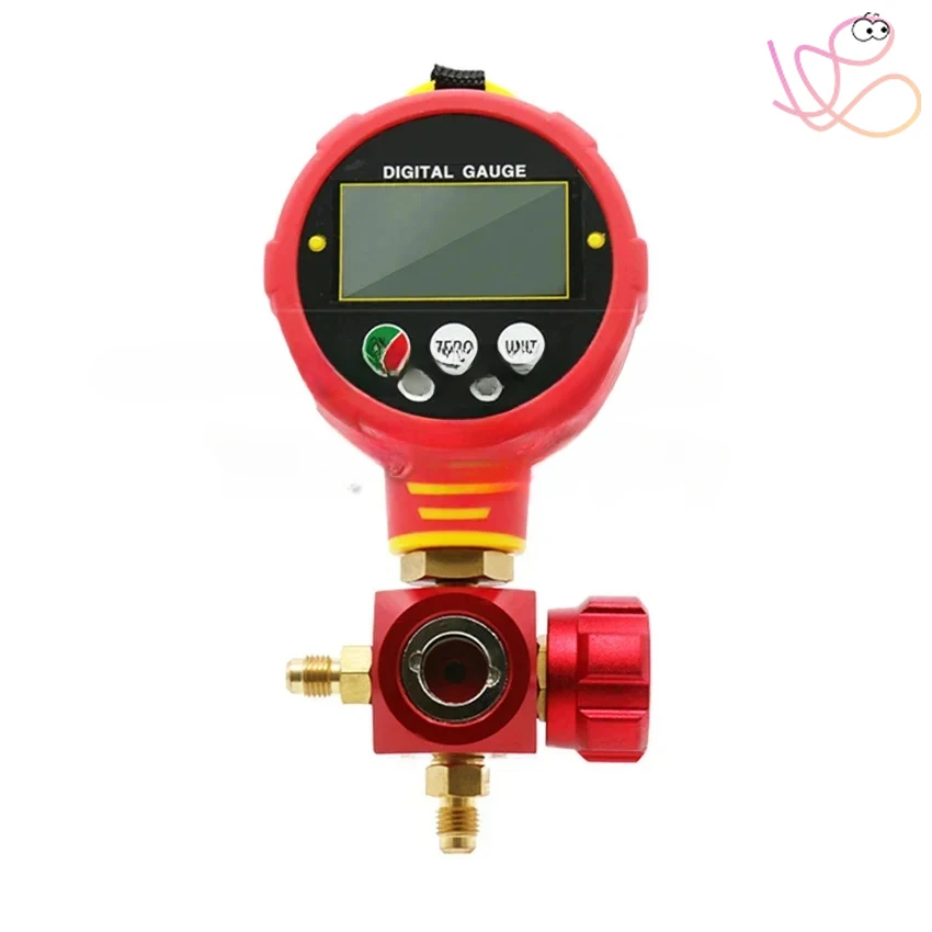 Digital Manifold Gauge Refrigeration Pressure Tester WK-688L /H WK-6881LC /H High Pressure Air Conditioning Low Pressure Meter