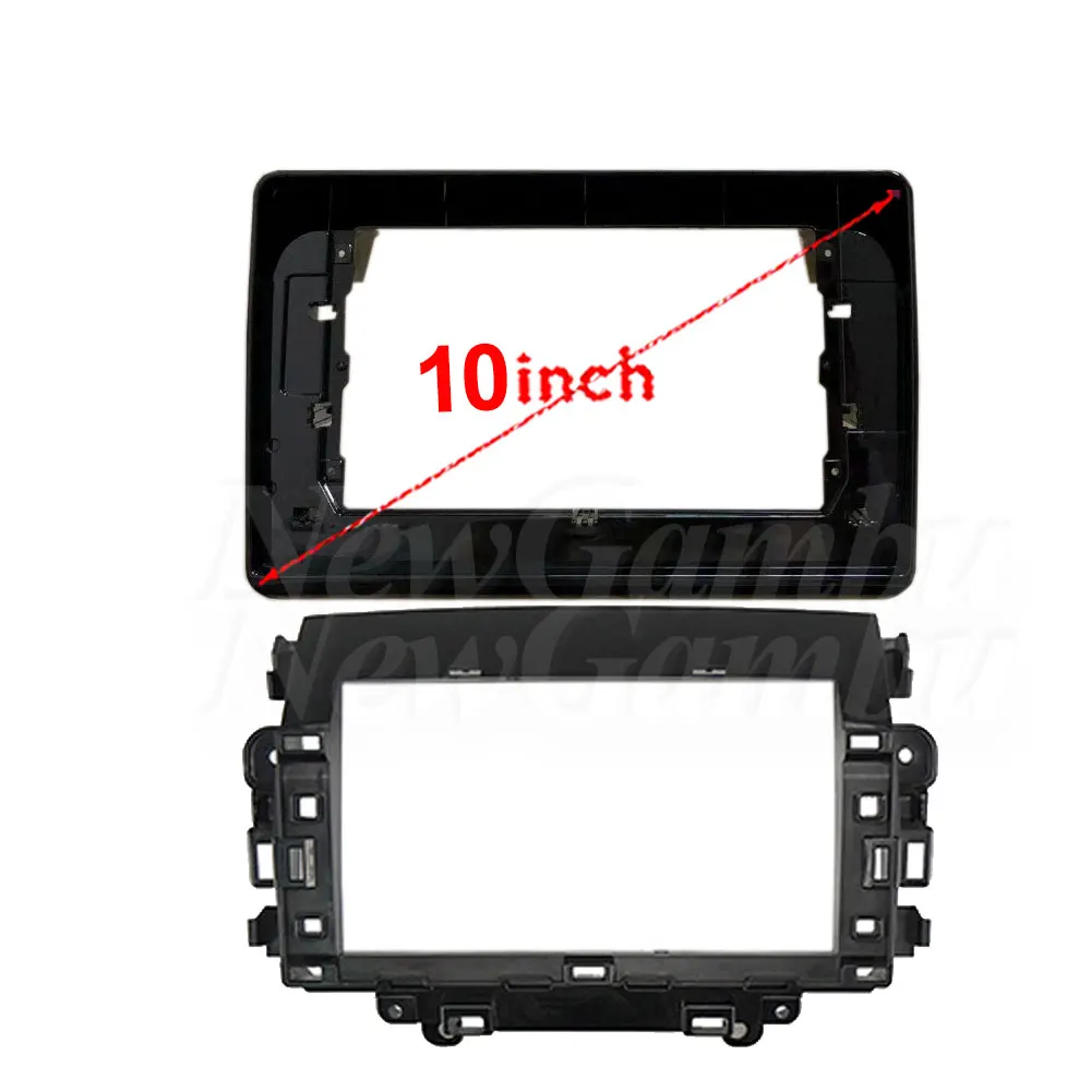 10 inch For Honda Avancier URV UR-V 2017-2020 Frame Audio Adaptor Dash Trim Kits Facia Panel  Radio Player screen 2 Din