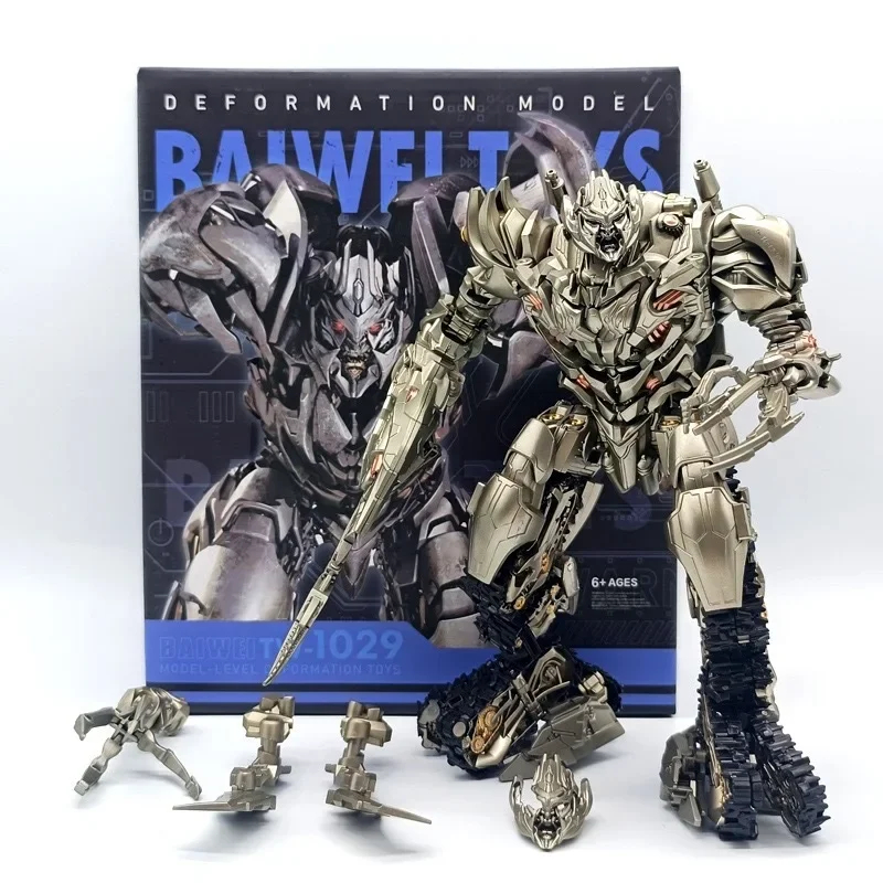 

Baiwei Tw-1029 original big fine painting Tanwei movie version SS13 boy deformation toy robot model Christmas gift birthday gift