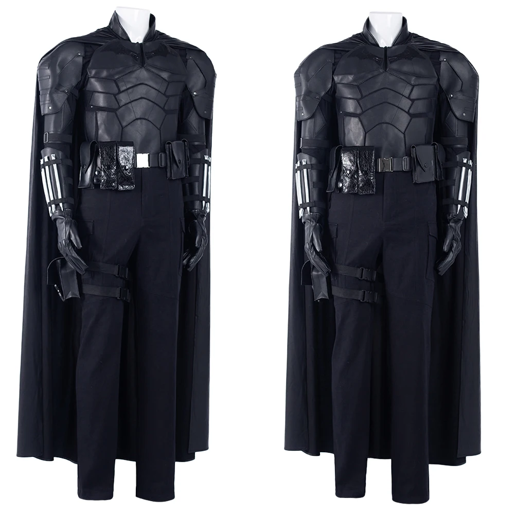 بروس تأثيري واين قناع زي خارقة السراويل عباءة ملابس رجل هالوين حفلة لعب الأدوار الملابس للذكور الكبار موضة جديدة #2