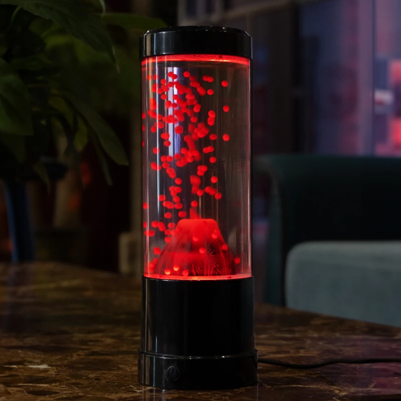 Creative volcano lava nightlight