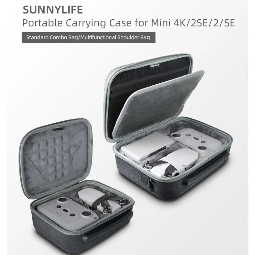 حقيبة التخزين ل DJI Mini 4K صندوق محمول التحكم في الجسم حقيبة حمل الكتف ل DJI Mini 2 SE/Mini 2/Mini SE ملحقات طائرة بدون طيار