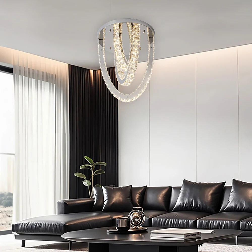 VETRULUS Kristall Decke Kronleuchter Hause Dekoration Luxus Led Decke Lichter Wohnzimmer Schlafzimmer Esszimmer Beleuchtung Leuchte Lampe