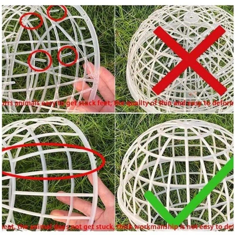 كرات الدجاج قفص الدجاج القابلة للدوران قفص رولج موالقات الدواجن الجولة جولة W91B