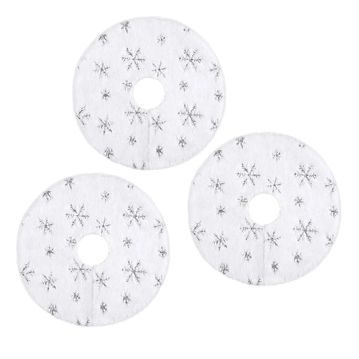 تنورة شجرة عيد الميلاد ABJS تنورة شجرة عيد الميلاد الصغيرة تنورة شجرة بيضاء تنورة شجرة عيد الميلاد البيضاء مع وسادة شجرة الثلج