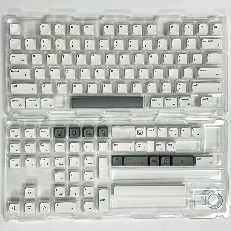 

XDA PBT Keycaps English Japanese Russian Korean Thailand 127 Keys For Apple MAC Cherry MX Keycap For Custom Mechanical Keyboard