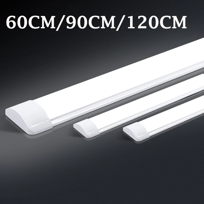 120CM Led Tube Light 60CM Kitchen Under Cabinets Lamp 90CM Led Lamp Bar For Office Home warehouse Commercial Ceiling Wall Light