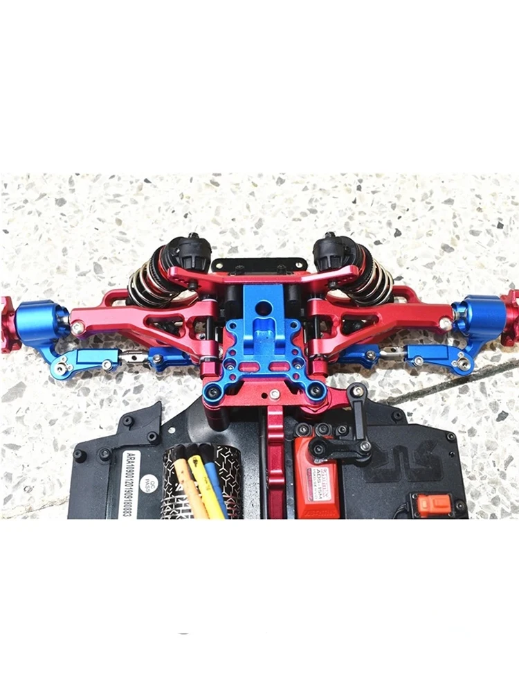 6-częściowy metalowy zestaw przednich i tylnych wahaczy do ARRMA 1/7 Infraction Limitless 6S 1/8 Typhon 6S RC Car Upgrade Parts