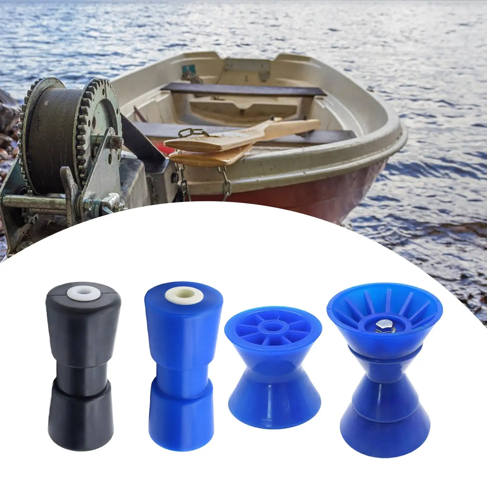 

Ролик прицепа для лодок для морского использования, инструмент для носовой остановки для корабля и моторной лодки