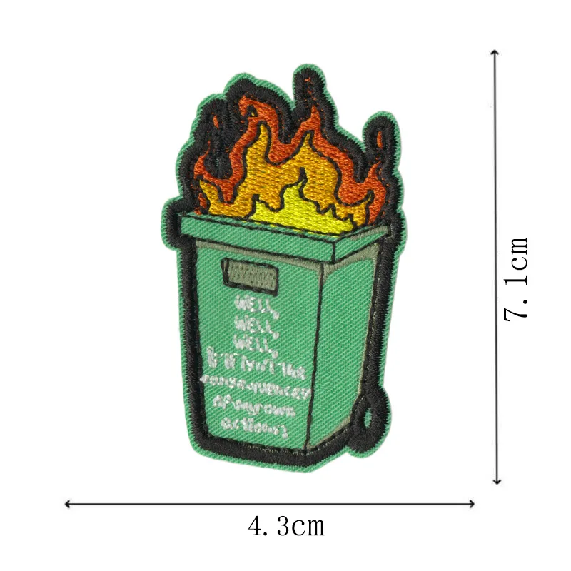 Parches termoadhesivos bordados pato ganso gato para mochilas y gorras - imagen 5