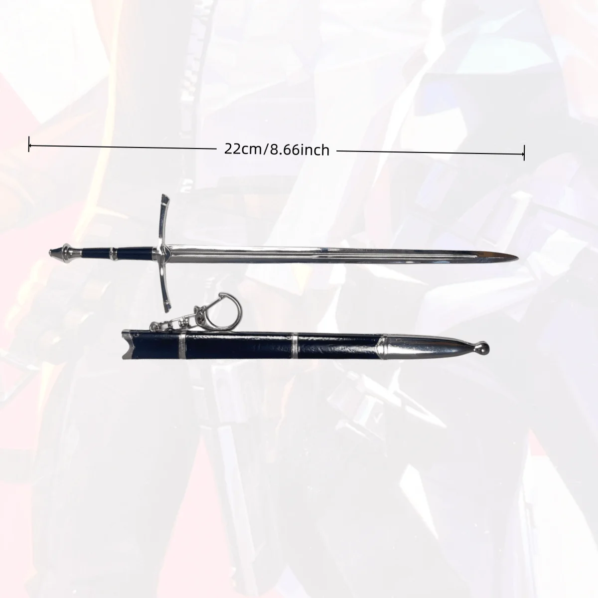 Épée Katana en métal le seigneur des anneaux, 8.6 pouces, Katana japonais Original, sabre de samouraï, couteau Ninja, accessoires de Cosplay, jouet accessoire