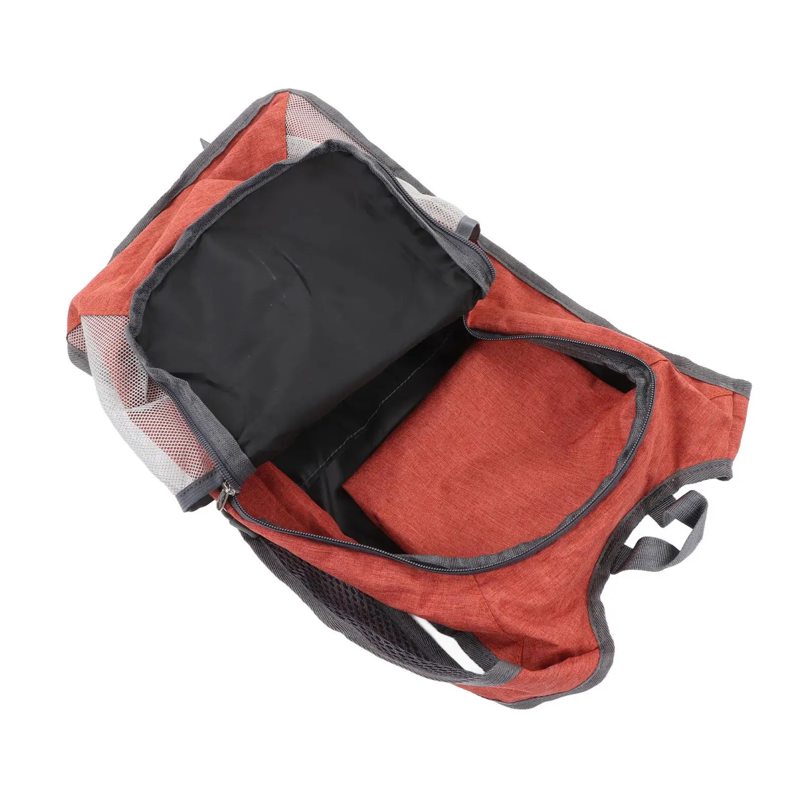 กระเป๋าเป้เดินป่าแบบพับได้น้ำหนักเบาความจุขนาดใหญ่พร้อมแถบสะท้อนแสงสำหรับการผจญภัยกลางแจ้ง