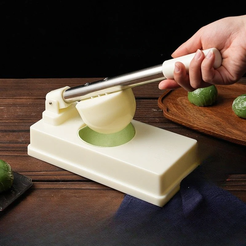 

Qingming Fruit Green Ball Pressure Skin Mold, Handmade, Rice Cake, Amy Kueh Bag, Dumpling Skin, Household Bakeware Tool, New