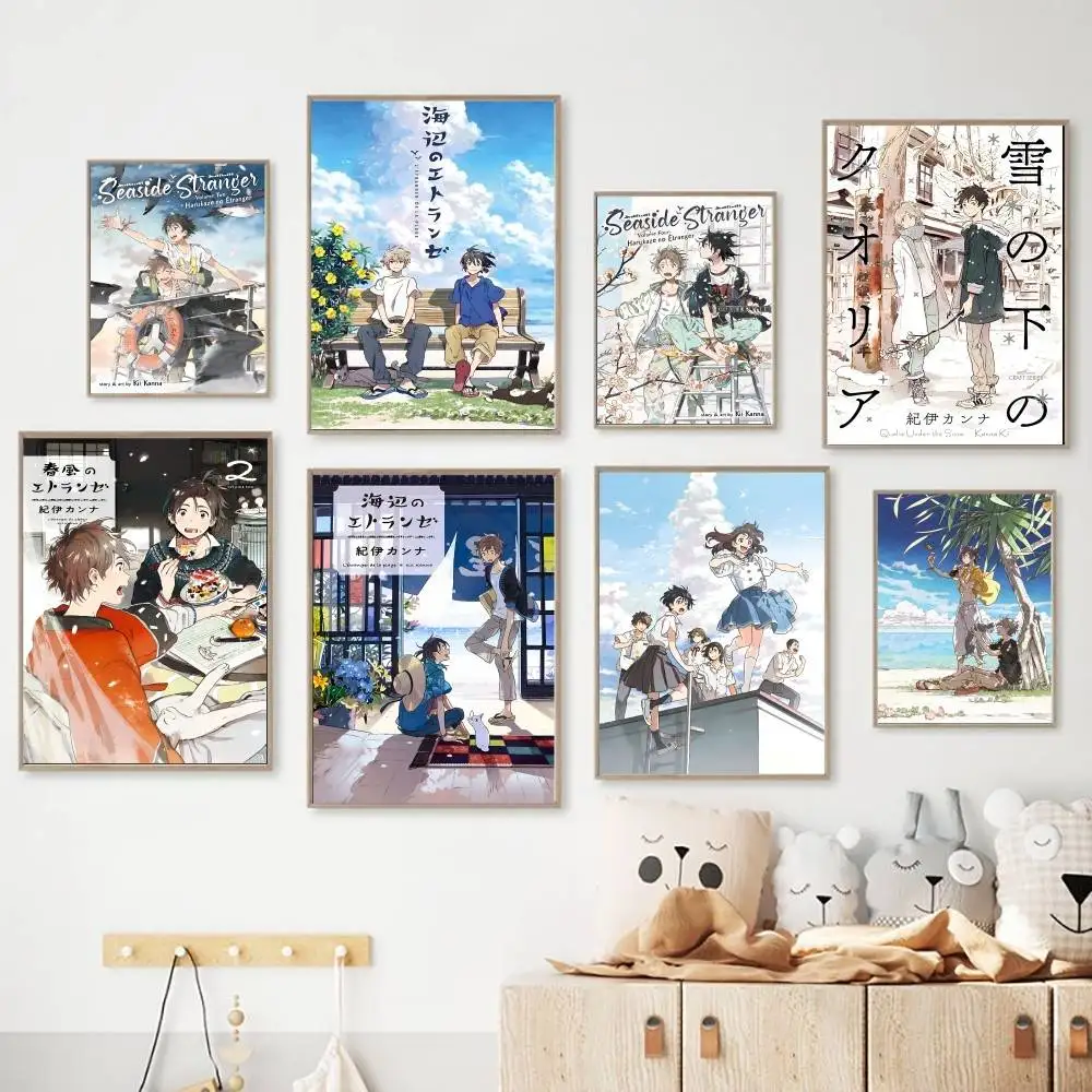 الغريب بواسطة الشاطئ ملصق ملصق كرافت نادي بار ورقة خمر الملصقات جدار الفن اللوحة غرفة نوم دراسة ملصقات