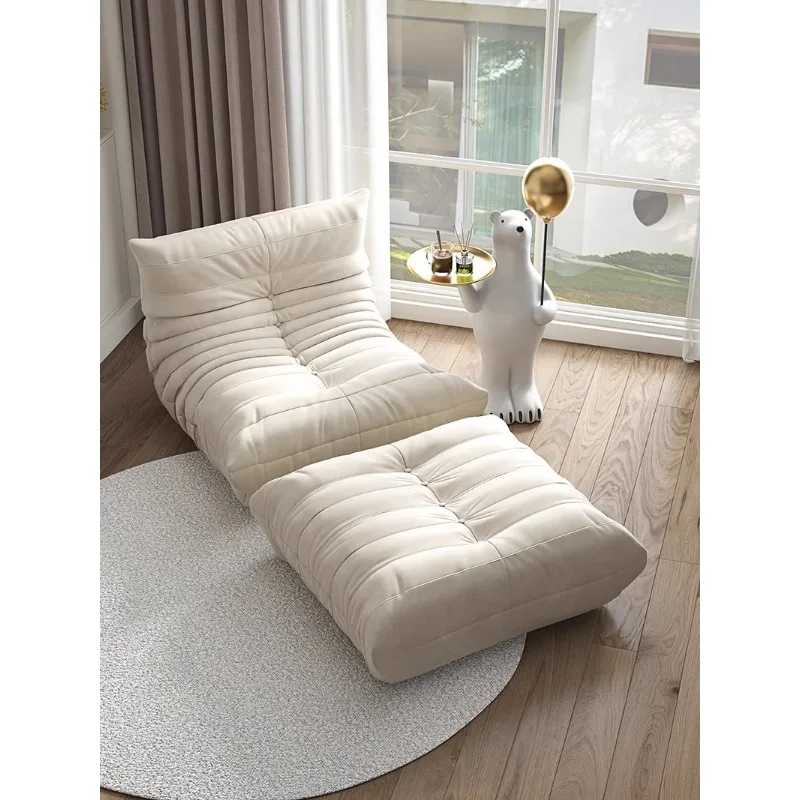 Caterpillar lazy sofa reclining sleeping bedroom balcony tatami single sofa