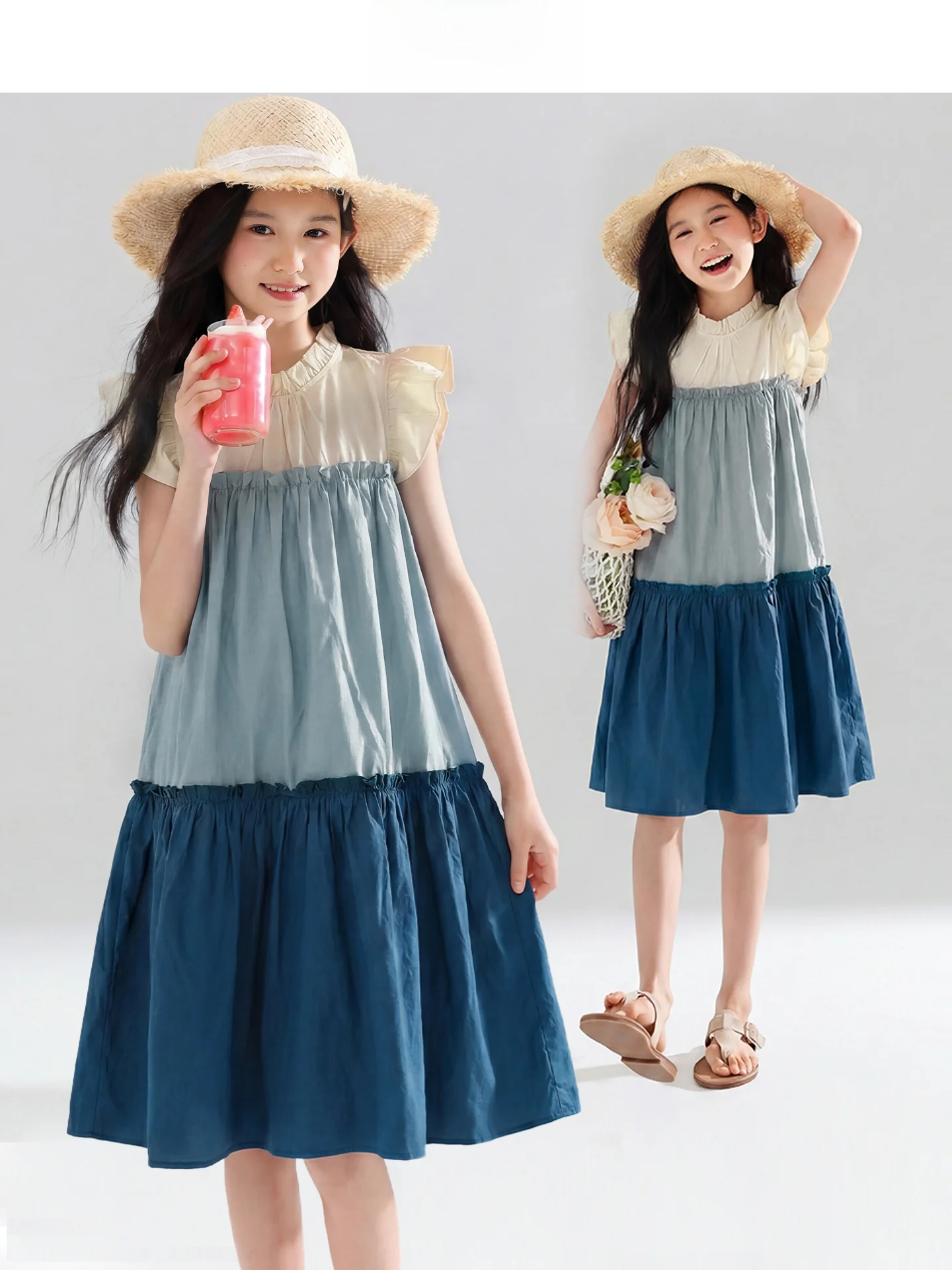robe-d'ete-sans-manches-en-coton-respirant-pour-filles-taocheng-style-urbain-et-exterieur-taille-elastique-jupe-longue-a-volants-coupe-ample-pour-touristes