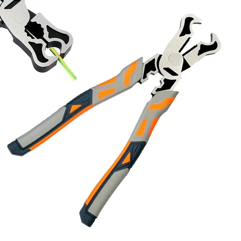 

End Cutting Nippers 8 Inch Strong Cutting Pliers High Carbon Steel Multi-functional Carpenter Tools With Comfortable Handle For