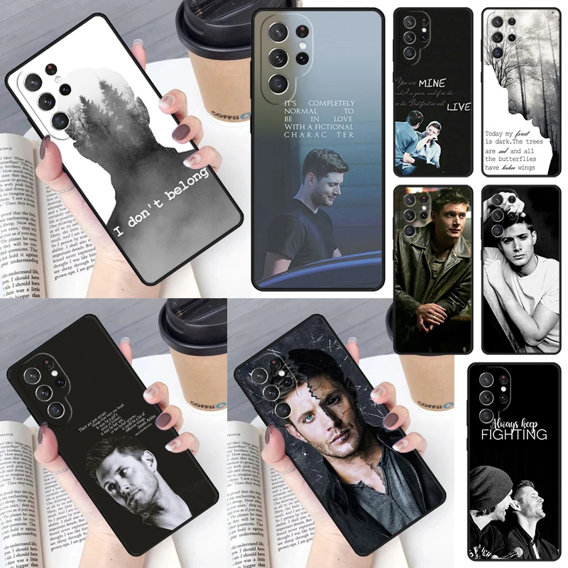 dean winchester supernatural Phone Case for Samsung Galaxy S26 Ultra S25 S24 S23 S22 S21 S20 Note10 Plus FE Cover Luxury