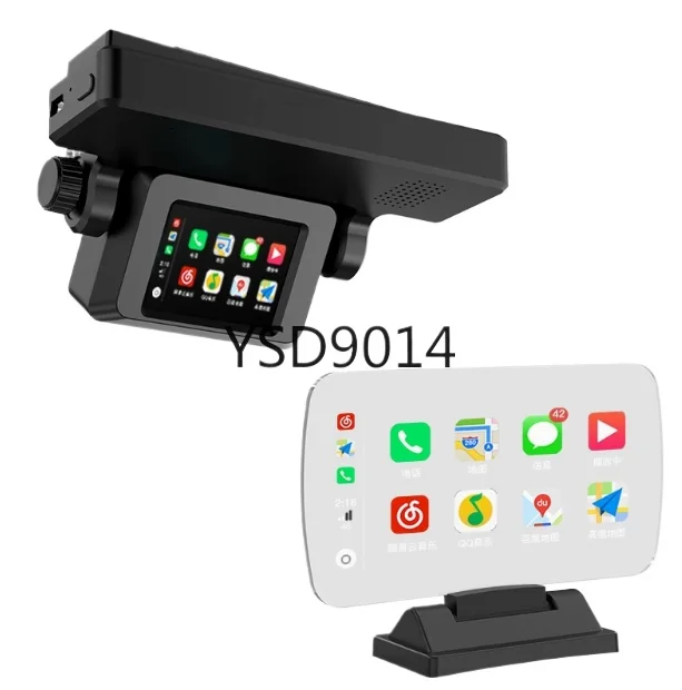 

H10 HUD Universal Head-up Display GPS Wireless CarPlay Auto Navigation & TPMS HD Smartphone Screen Projection Display