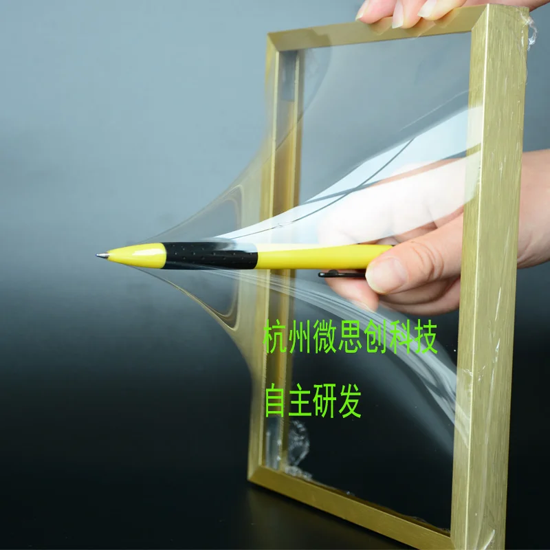 PDMS Thin Film Fully Transparent Silicone Sheet Hydrophobic Microfluidic Chip Material