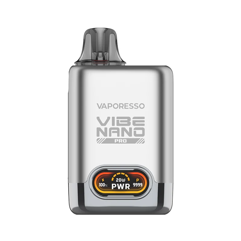 السجائر الإلكترونية الأصلية Vaporesso Vibe Nano Pro Kit بطارية 1500 مللي أمبير في الساعة مع خرطوشة جراب 4.5 مللي شبكة مزدوجة ECO PWR المرذاذ